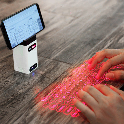 Smart Virtual Laser Keyboard Bluetooth Wireless Projector Phone Keyboard For Computer Pad Laptop