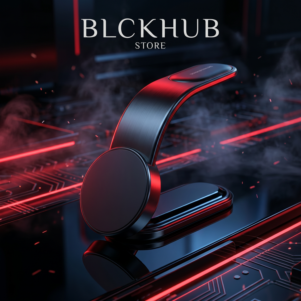 Magnetic Bendable Car Mobile Phone Holder Wireless Charger Phone Holder 15W Car Dash Mount Compatible With Phone