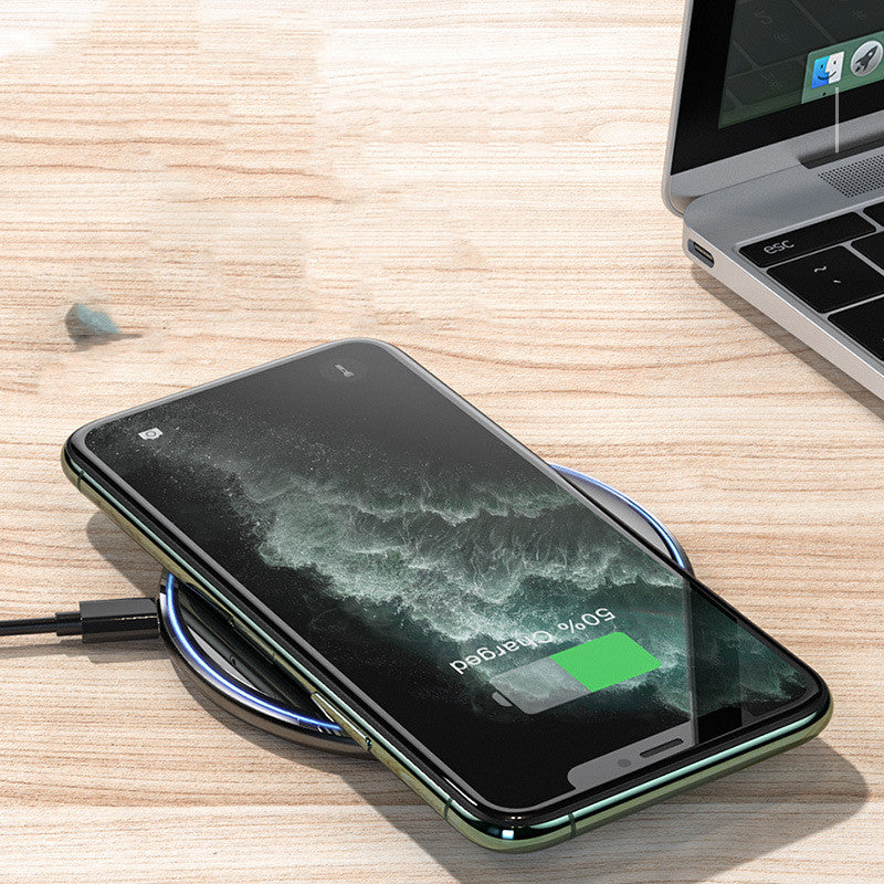 Wireless Charger Desktop Disc Ultra-thin Fast Charge